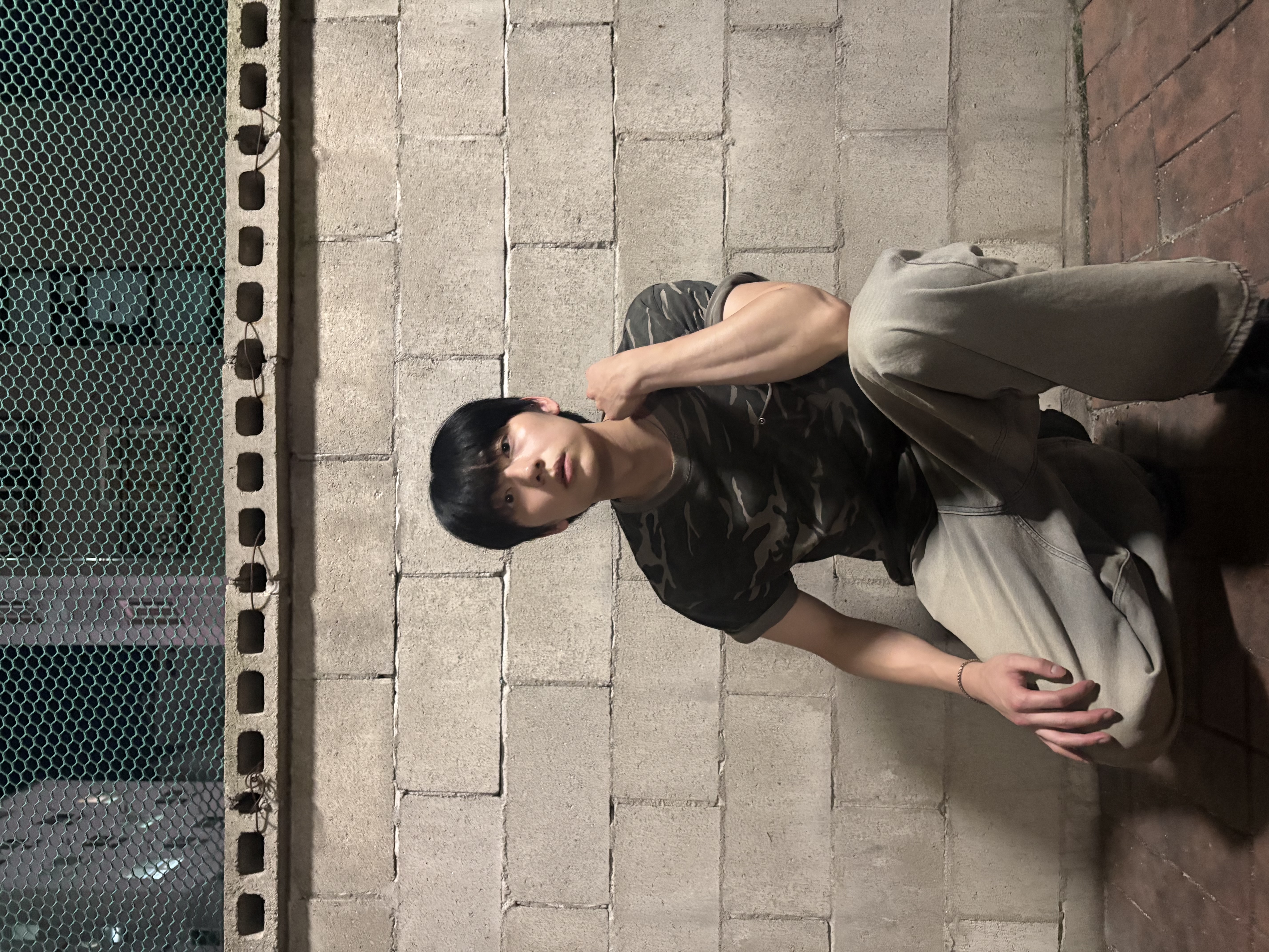 빈티지 워싱 카모 포켓반팔 상세 이미지 3