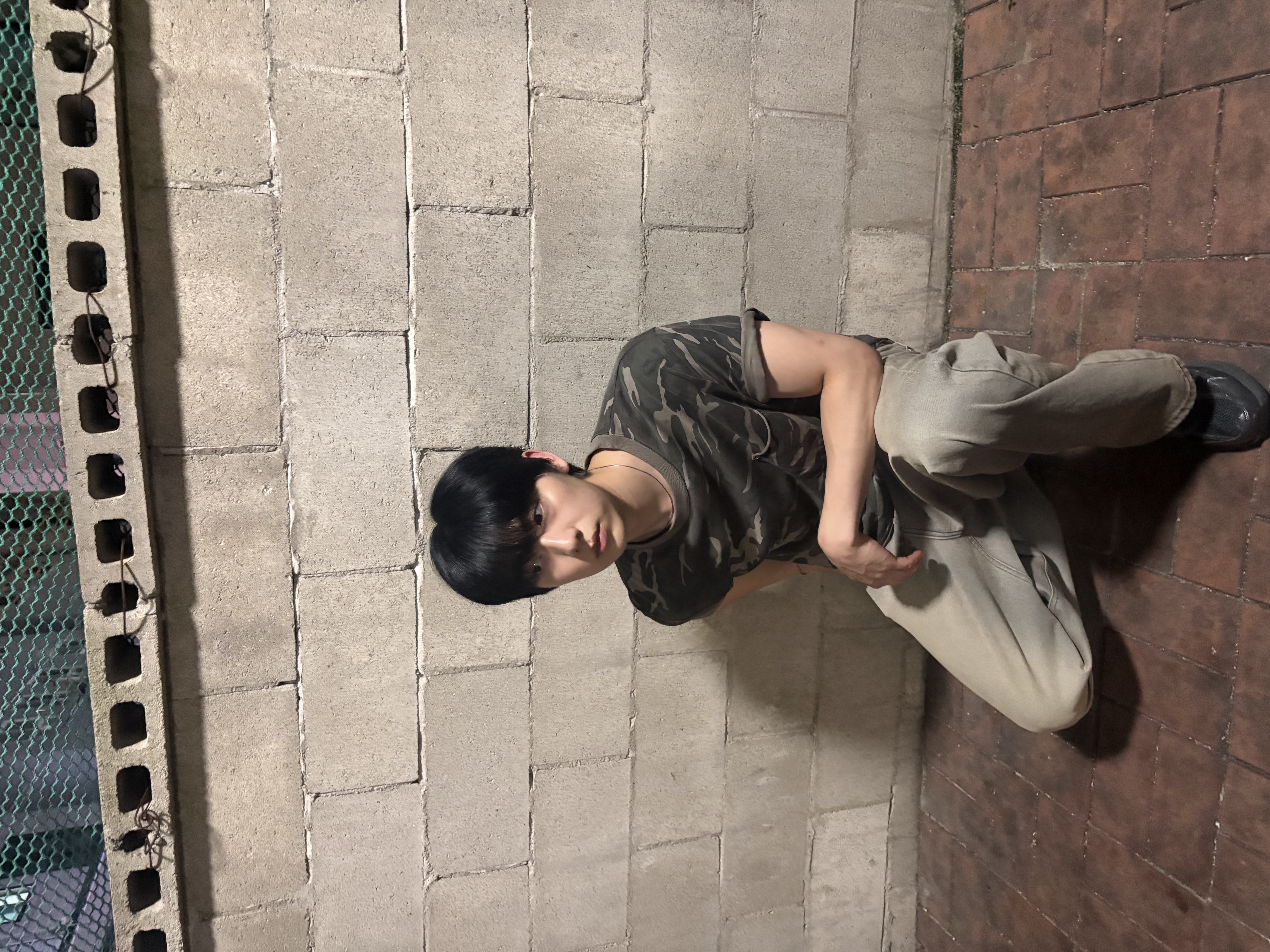 빈티지 워싱 카모 포켓반팔 상세 이미지 4