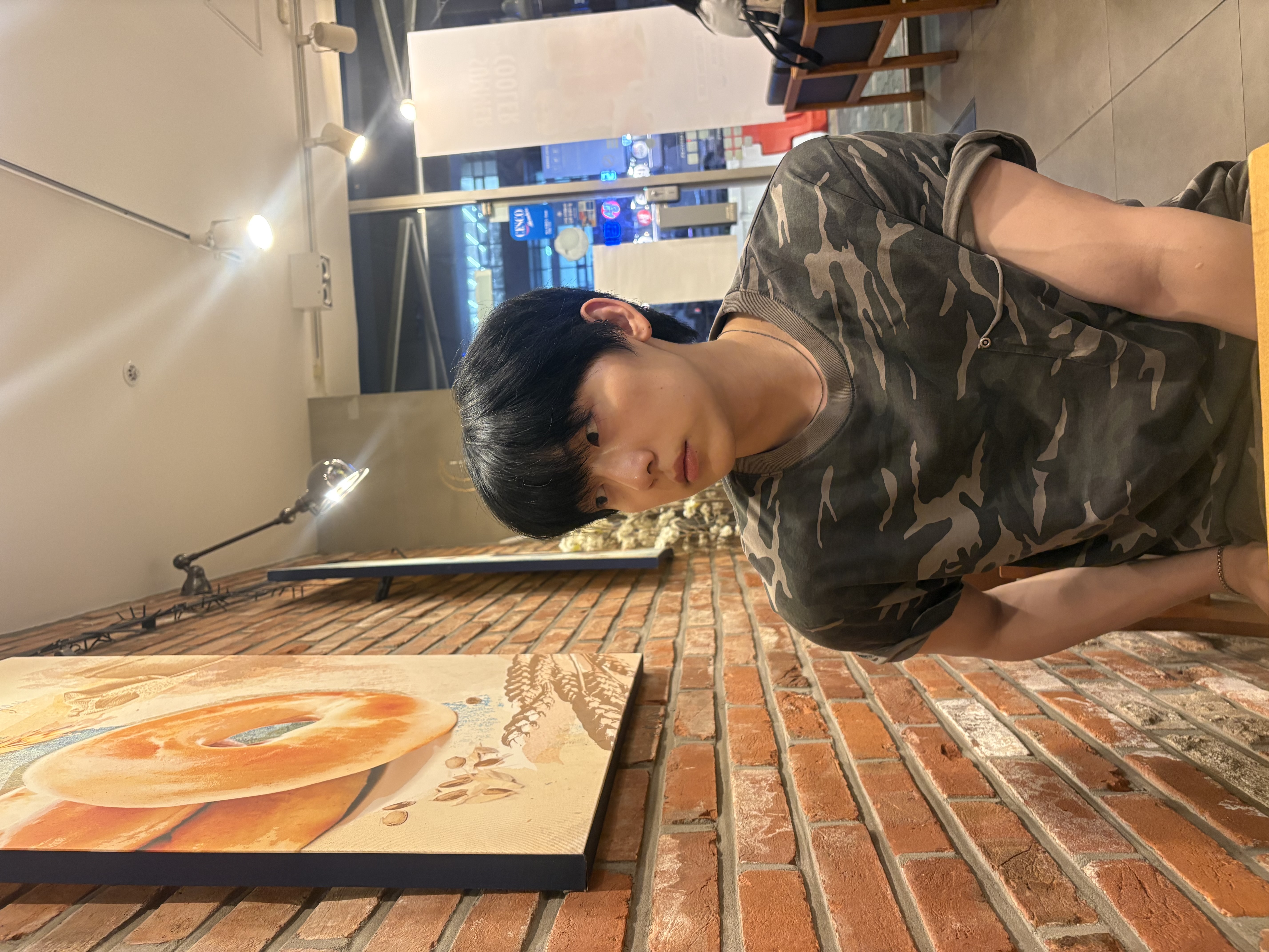 빈티지 워싱 카모 포켓반팔 상세 이미지 6